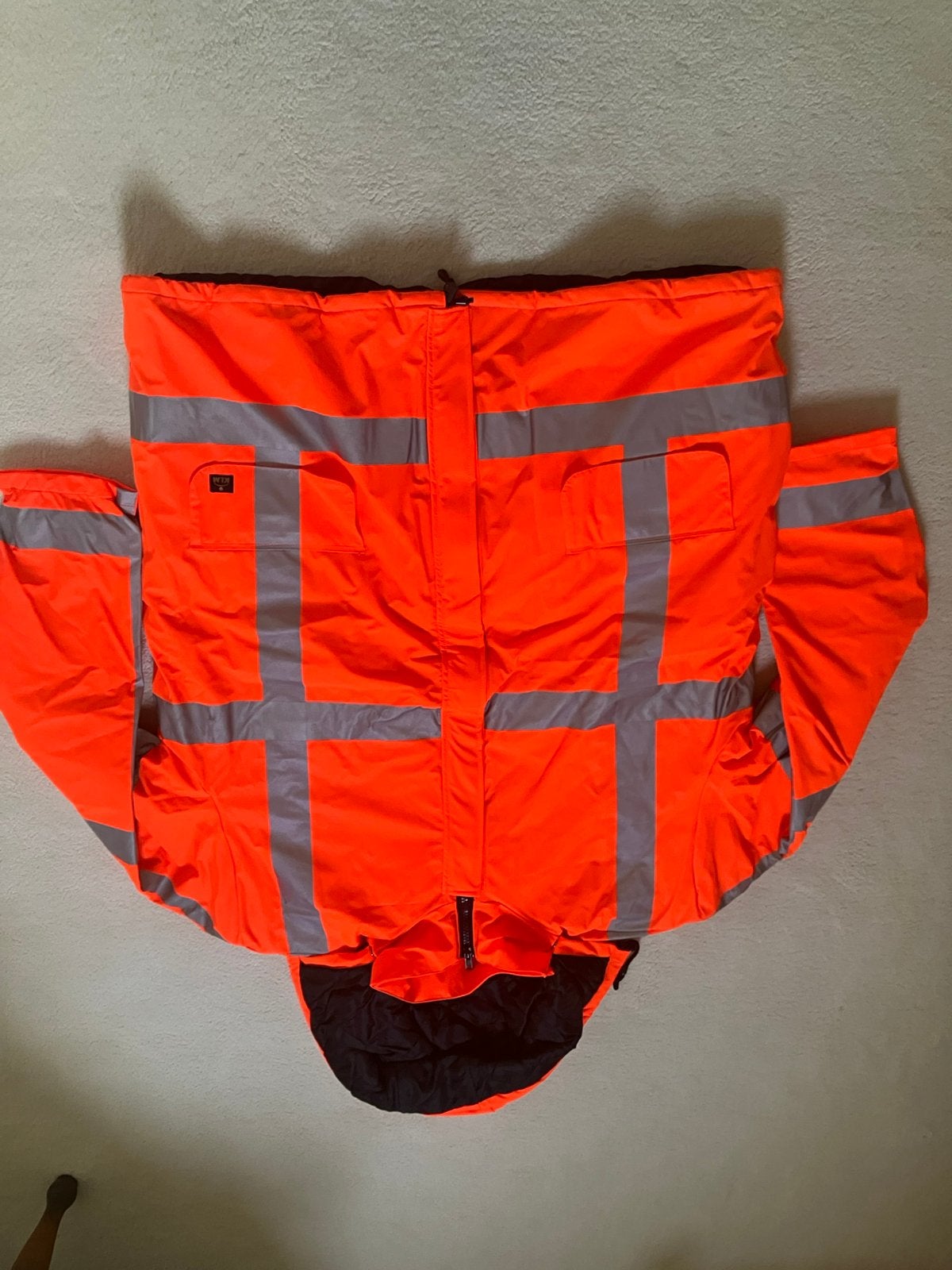 Veiligheidsjas, Ophalen, Nieuw
