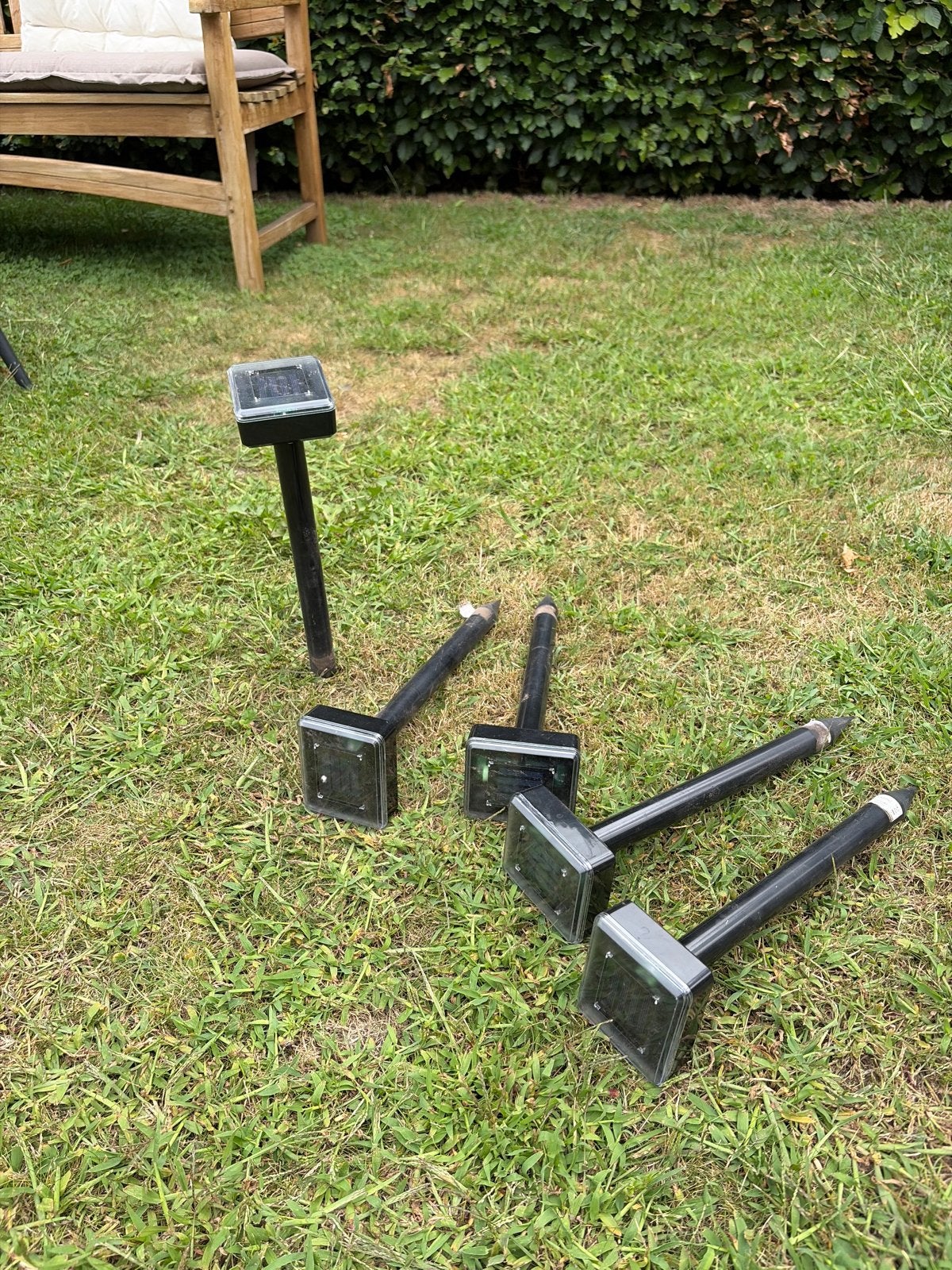 5 stuks Solar Mollenverjagers, Tuin en Terras, Bestrijdingsmiddelen, Ophalen, Nieuw, Ongediertebestrijding