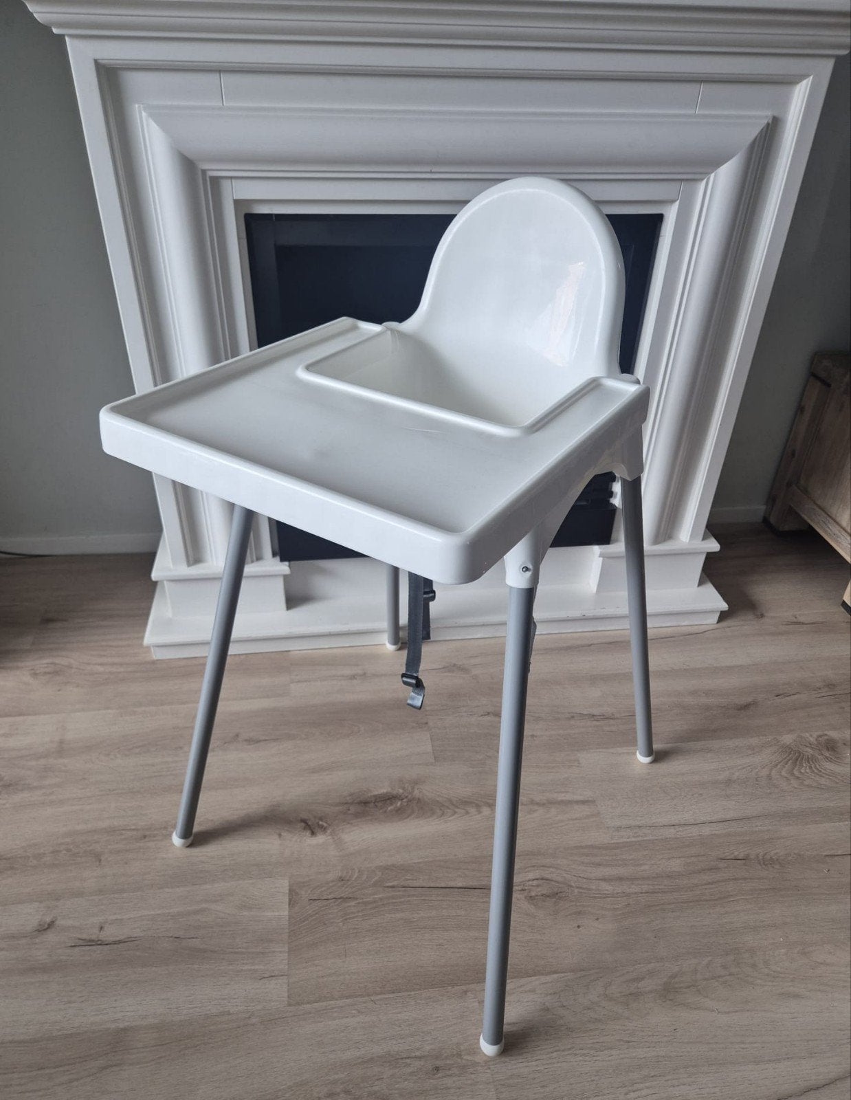 Ikea Antilop kinderstoel met eetblad en gordeltje, Ophalen, Gebruikt, Overige typen, Gordel(s)