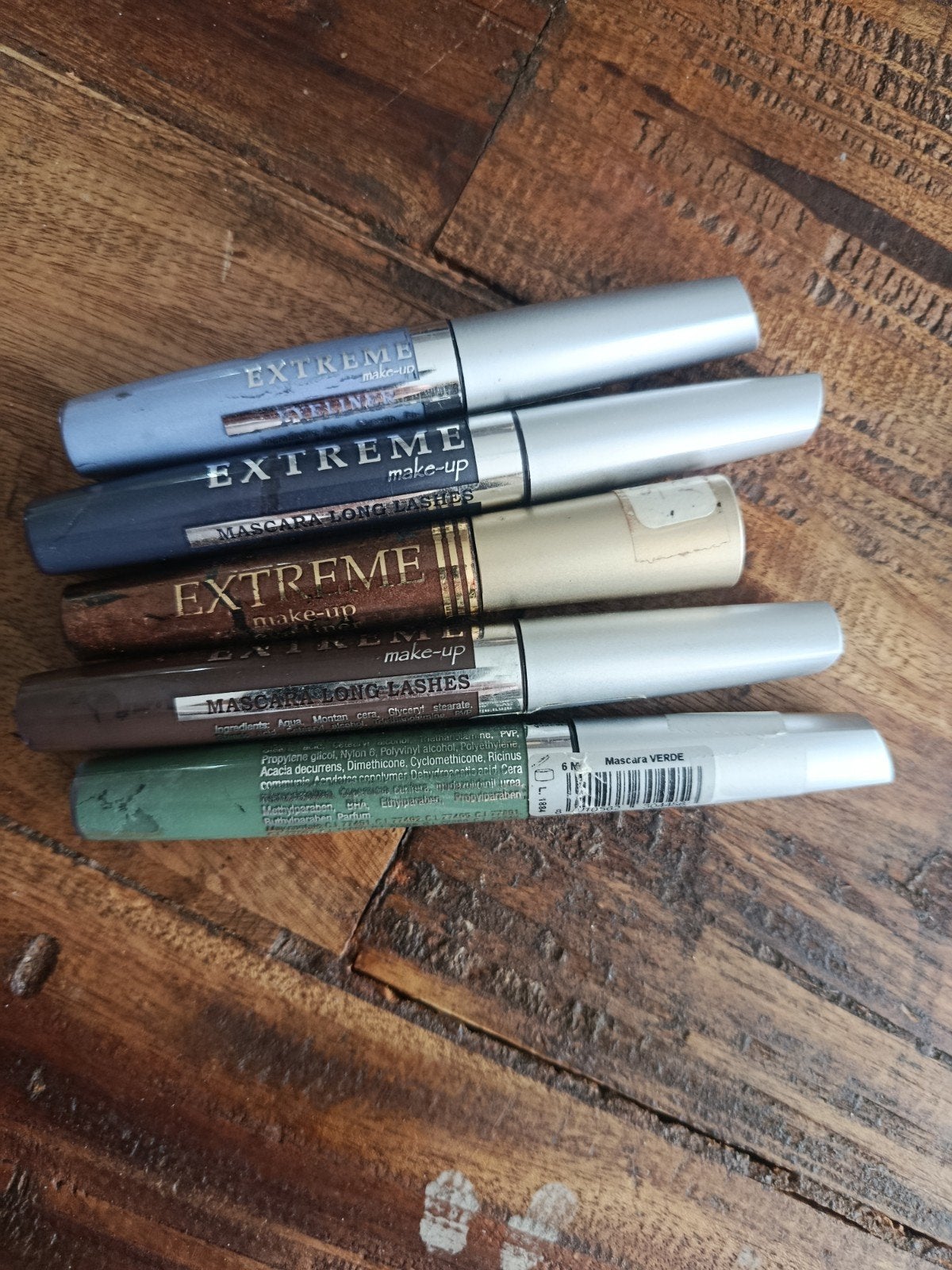 Eyeliner en mascara testers, Ophalen of Verzenden, Zo goed als nieuw, Zwart, Ogen
