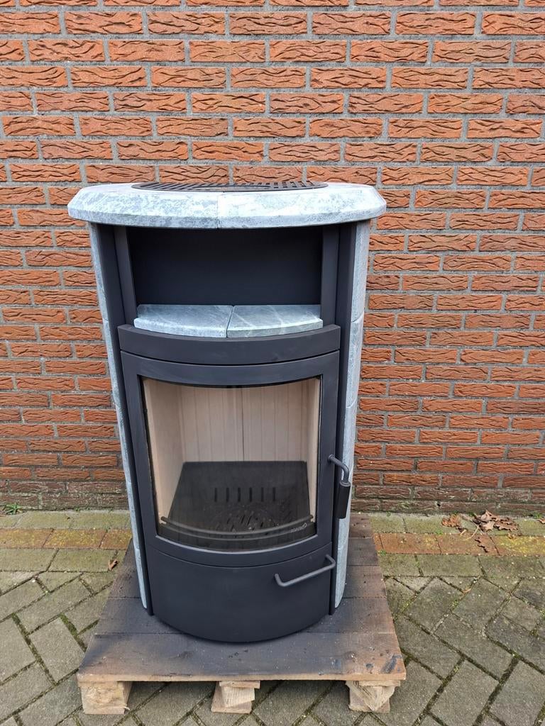 Speksteenkachel Hark, Huis en Inrichting, Kachels, Ophalen, Hout, Houtkachel