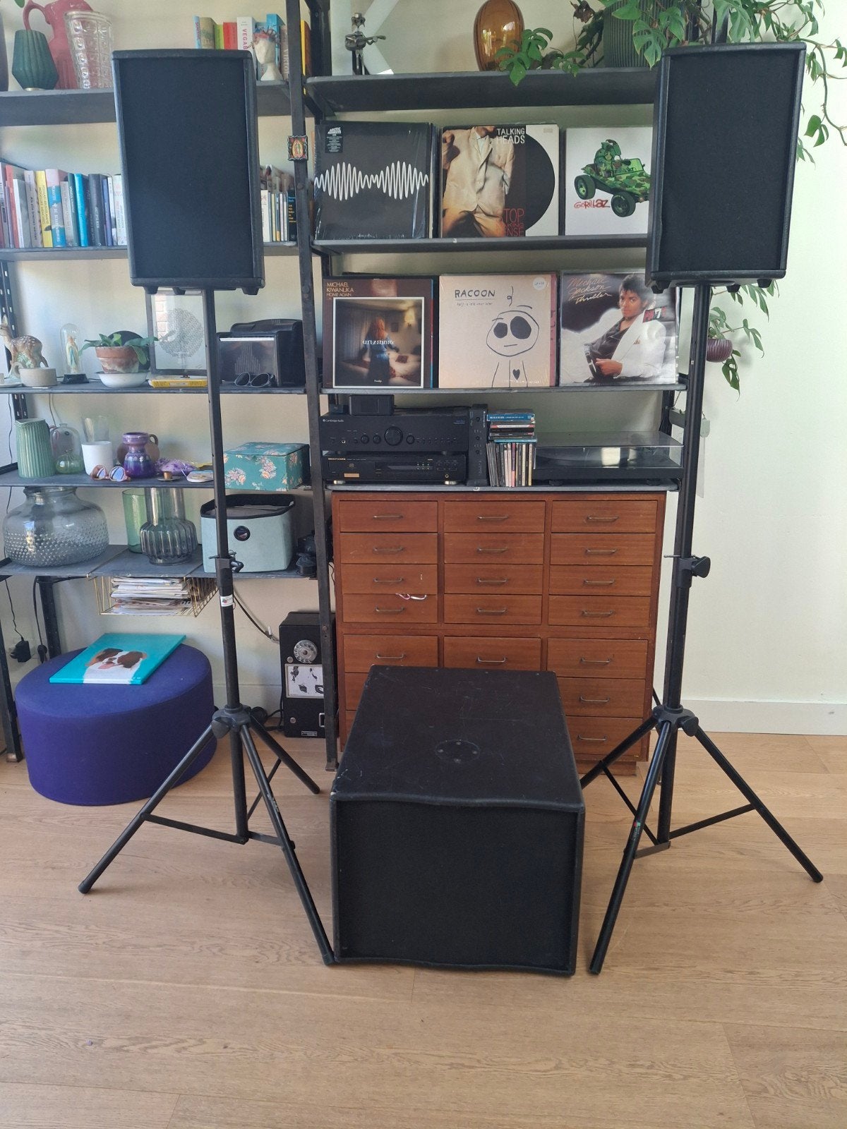 HK Audio Lucas 600 subwoofer & 2 satelite tops, Overige merken, Gebruikt, Ophalen of Verzenden, Complete surroundset