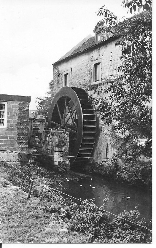 Oude foto Nieuwe Molen Meerssen Rothem Limburg 1979, Ophalen of Verzenden, 1960 tot 1980, Gelopen, Limburg