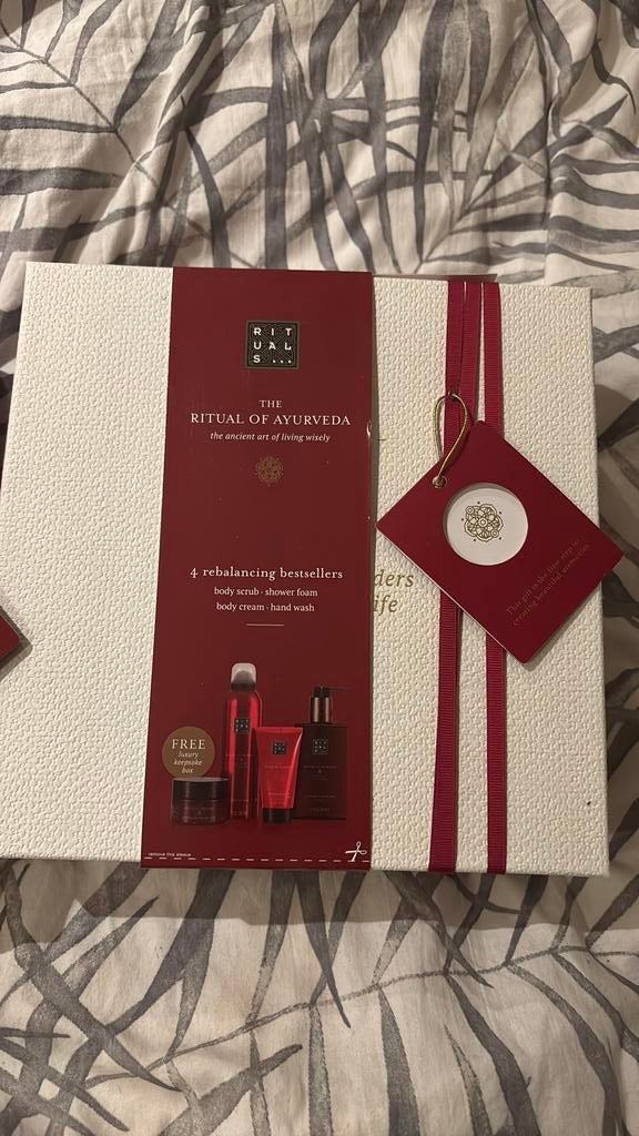 Rituals of Ayurveda giftset M, Sieraden, Tassen en Uiterlijk, Uiterlijk | Lichaamsverzorging, Ophalen of Verzenden, Nieuw, Bad & Douche