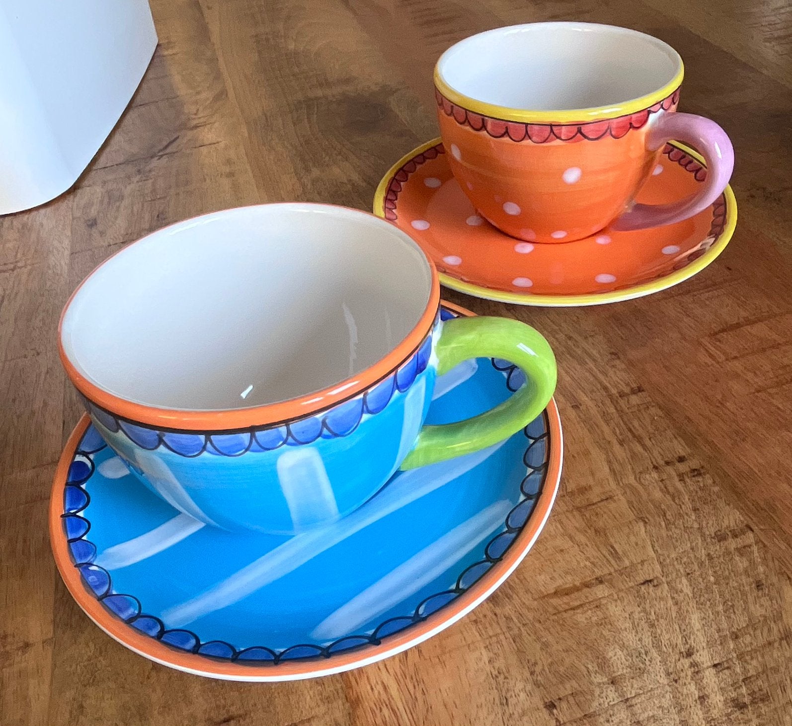 Blond Amsterdam 2 nieuwe soepkommen met schotel, Nieuw, Ophalen of Verzenden, Kom(men), Overige stijlen