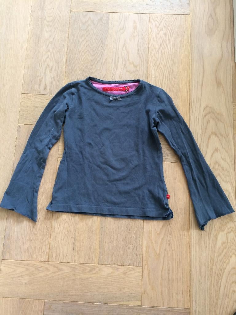 Leuke longsleeve van Bengh per Principesse mt 122/128, Gebruikt, Meisje, Ophalen of Verzenden, Shirt of Longsleeve