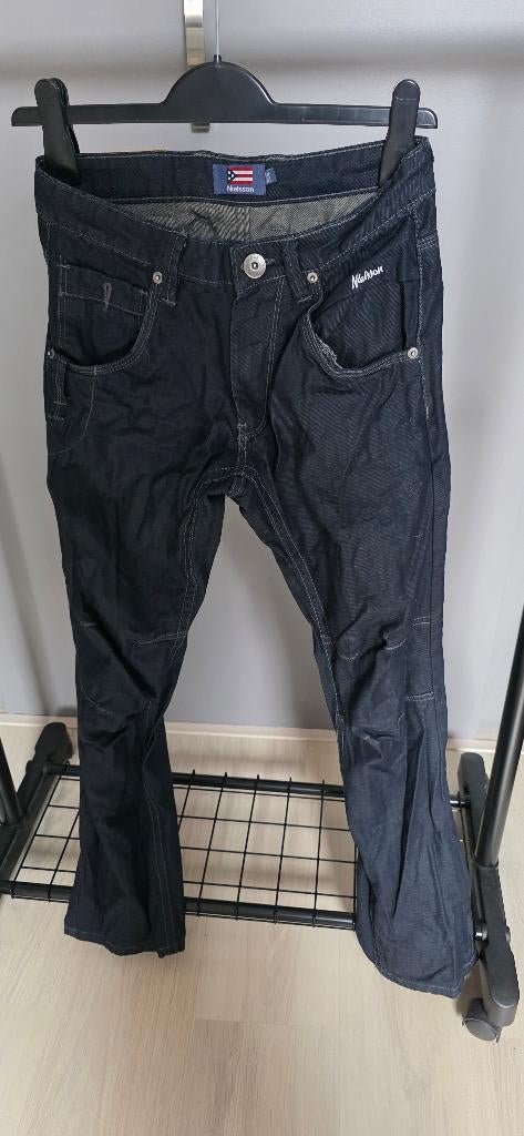 heren spijkerbroeken, Ophalen of Verzenden, Zo goed als nieuw, Blauw, W32 (confectie 46) of kleiner
