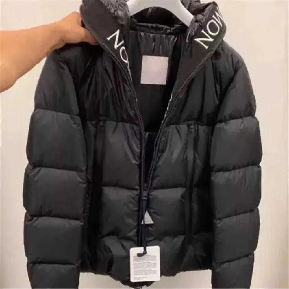 Moncler heren jas maat M, Kleding | Heren, Jassen | Winter, Ophalen of Verzenden, Zo goed als nieuw, Zwart