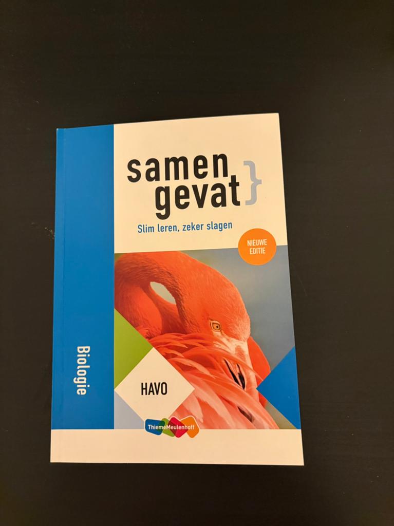Samengevat biologie havo, Ophalen of Verzenden, Zo goed als nieuw, HAVO, Biologie