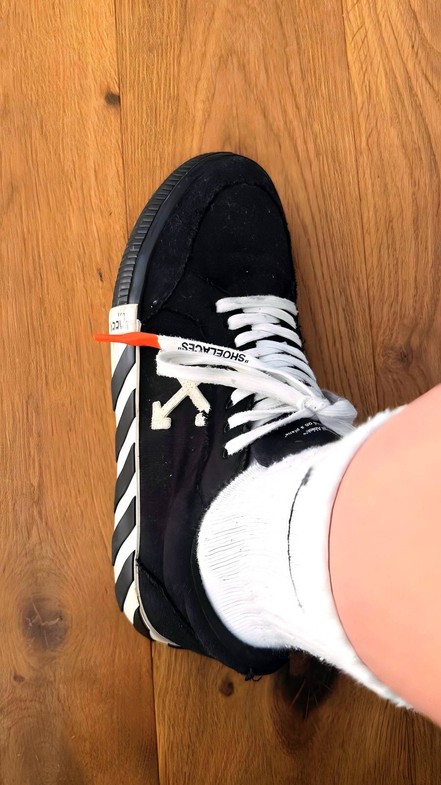 Off white schoenen, Ophalen of Verzenden, Zo goed als nieuw, Zwart