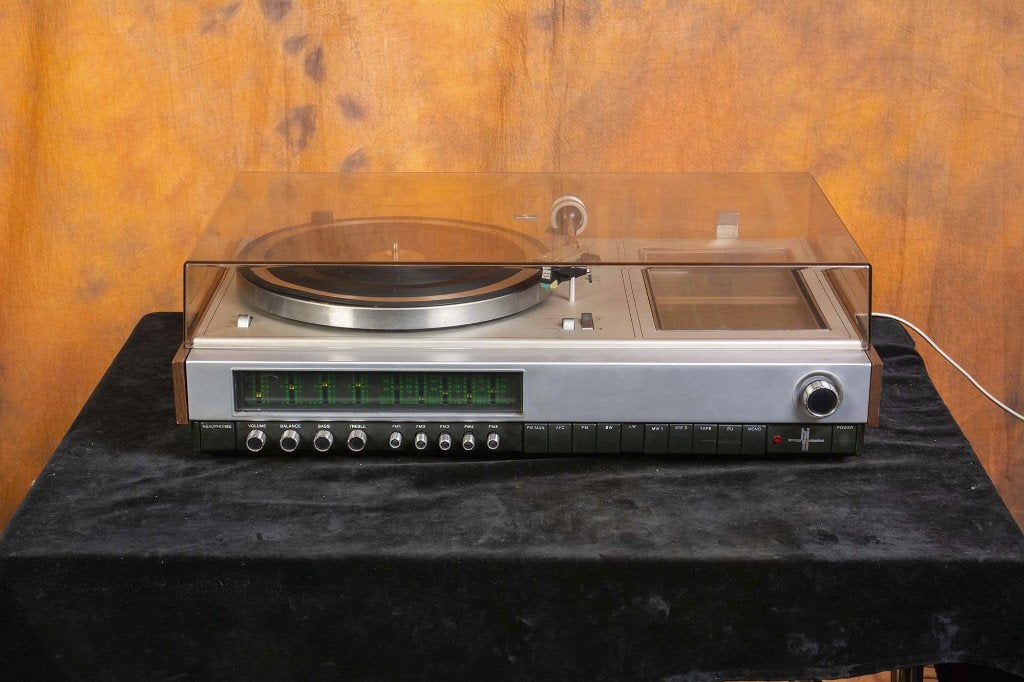 Philips 22RH802 radio-grammofoon combinatie, Ophalen, Gebruikt, Philips, Automatisch