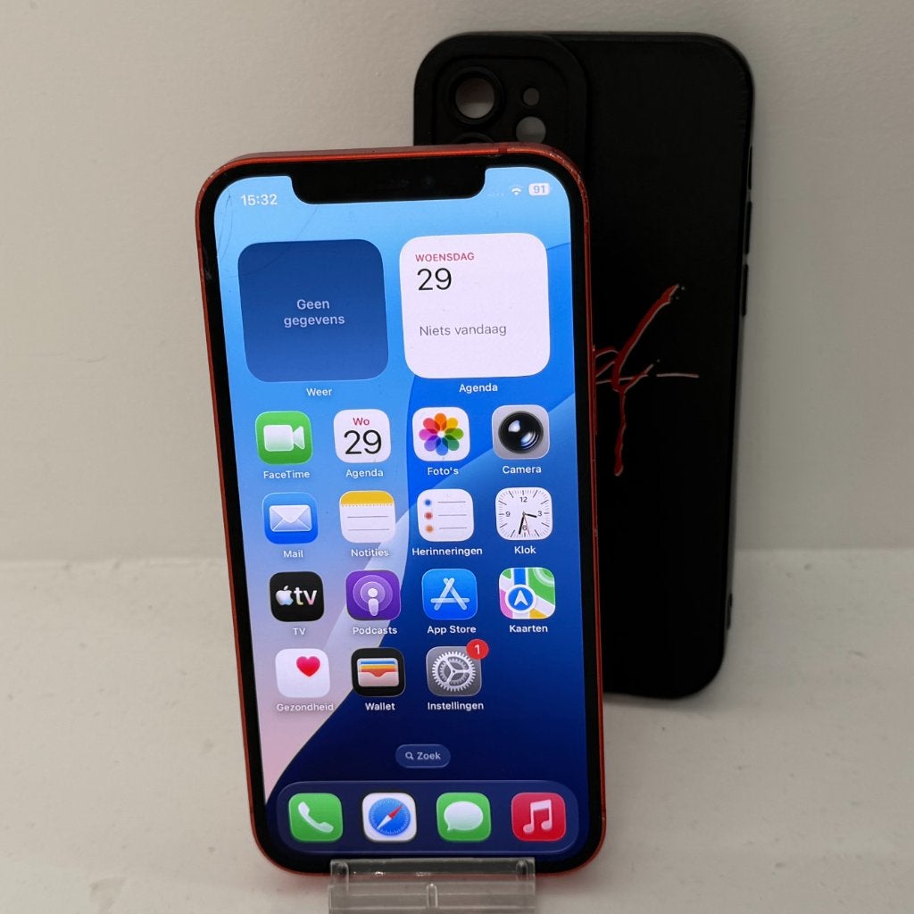 iPhone 12 128GB Rood | Schade | Batterij onderhoud |