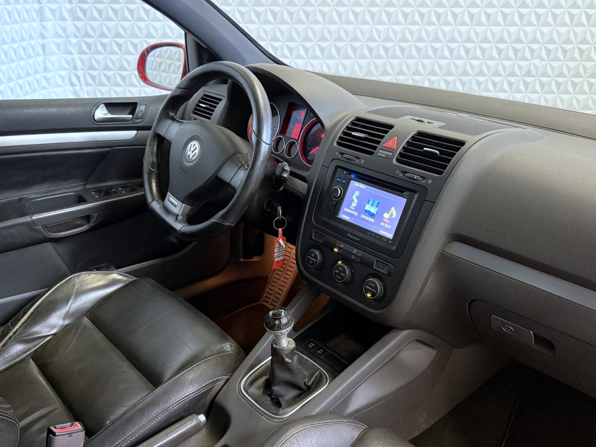 Volkswagen Golf 2.0 TFSI GTI - Goede uitvoering / EUROKNALLE, Auto's, Gebruikt, Zwart, 4 cilinders, Bedrijf