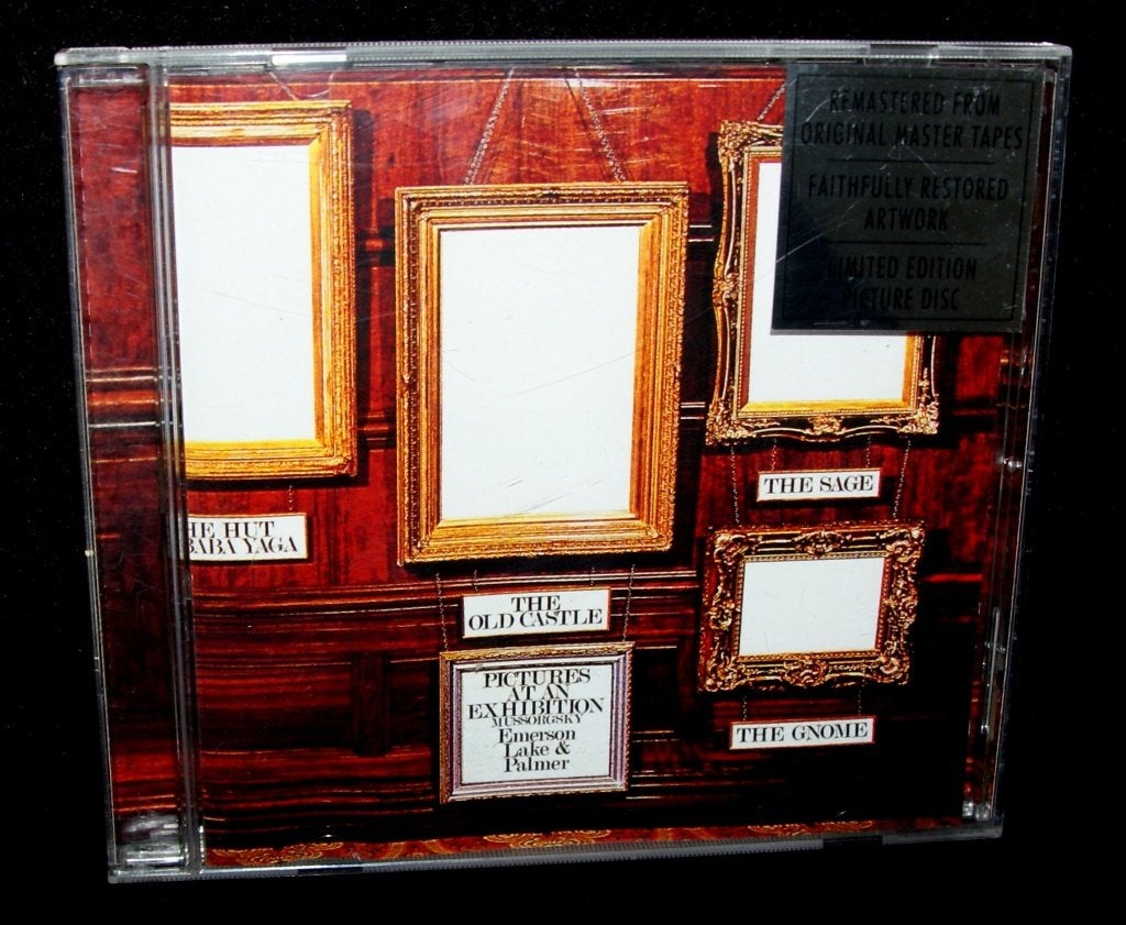 Emerson, Lake And Palmer - Pictures At An Exhibition (Remast, Ophalen of Verzenden, Zo goed als nieuw, Poprock