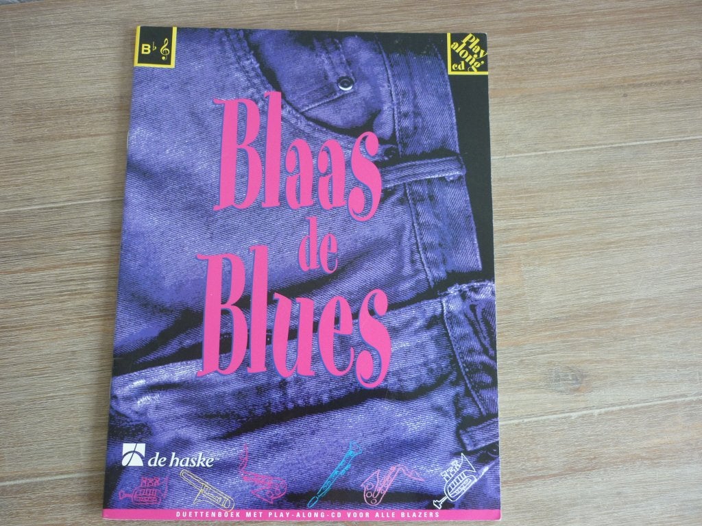 J. Kastelein Blaas de Blues - Duettenboek met Play-Along CD, Muziek en Instrumenten, Les of Cursus, Ophalen of Verzenden, Zo goed als nieuw