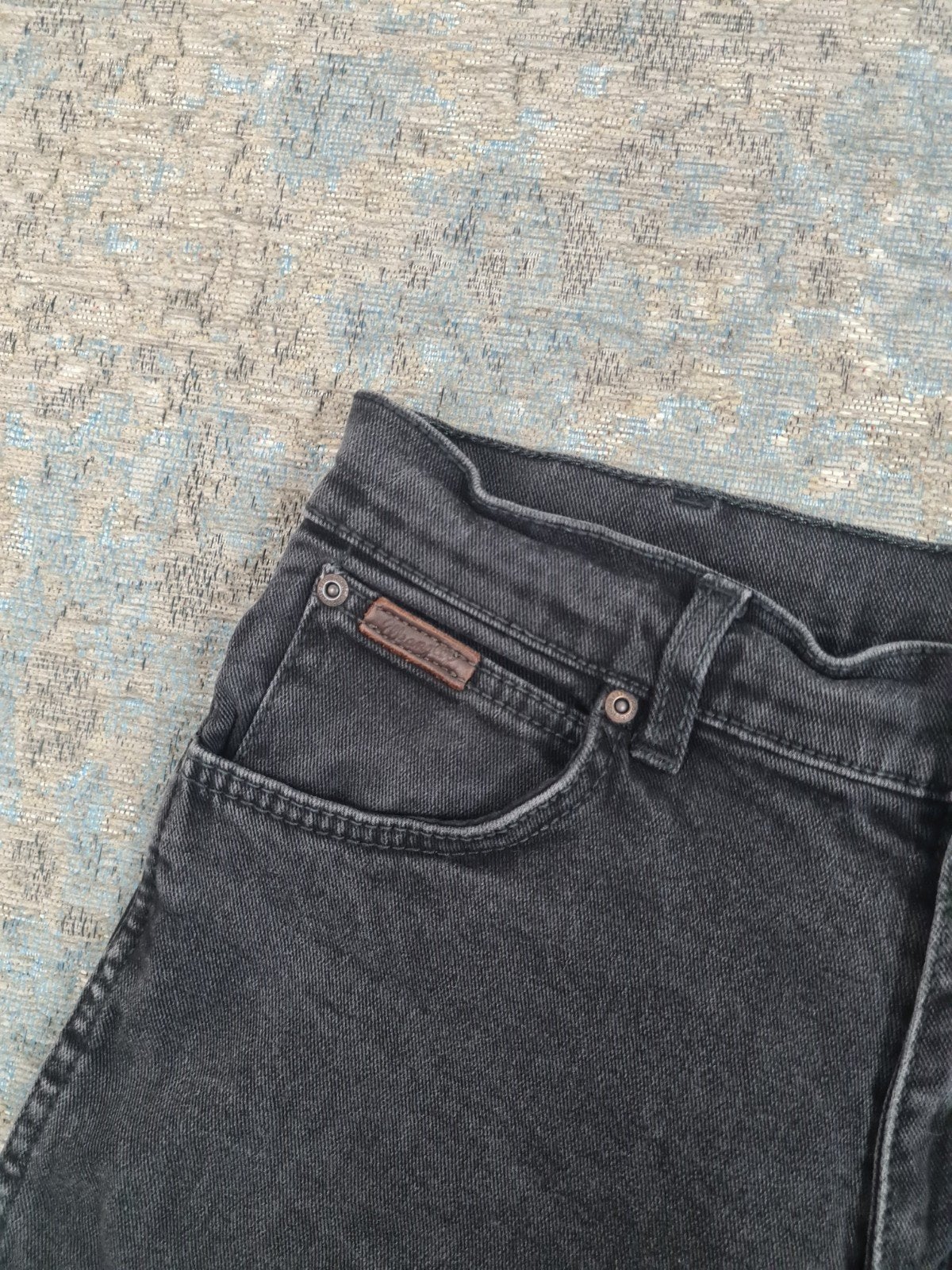 Wrangler TEXAS STRETCH W30 L30 Straight STRETCH Bronno3030, https://eu.wrangler.com/nl-nl/contact-us.html, Zwart, Wrangler, Ophalen of Verzenden