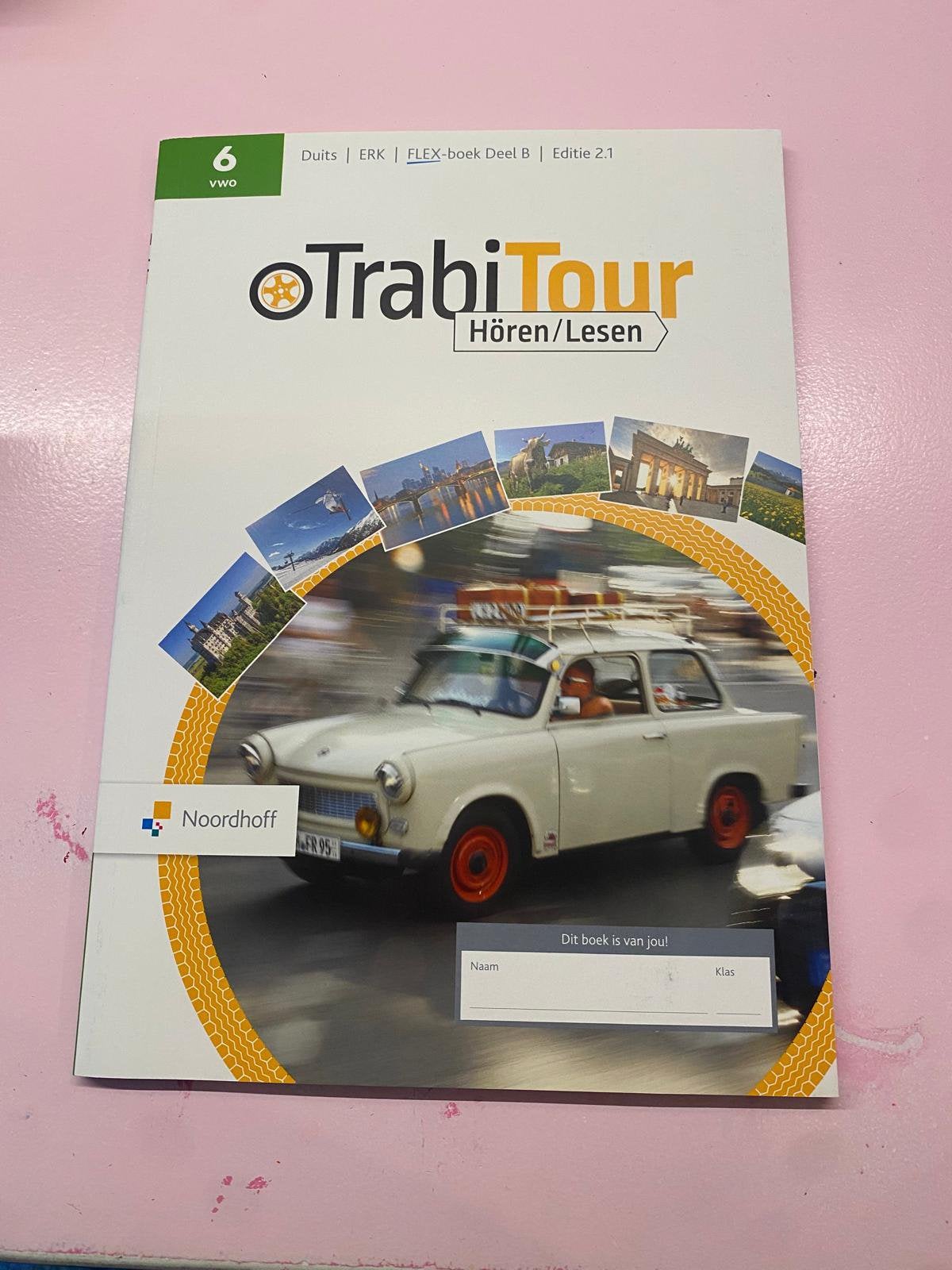 TrabiTour DUITS 6 VWO deel B boek NIEUWSTE EDITIE, Ophalen of Verzenden, Nieuw, VWO, Duits