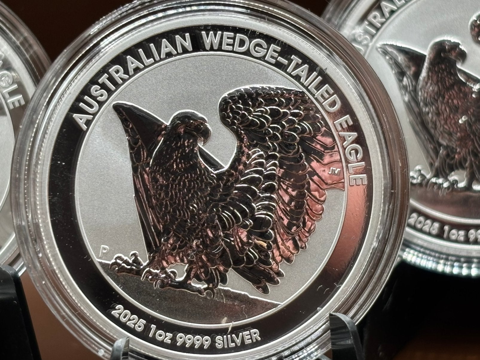 1oz wedge tailed eagle 2025 - .9999 zilveren munt perth mint, Ophalen of Verzenden, Zilver