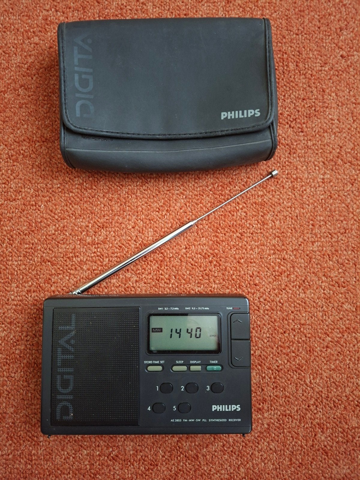 Philips transistorradio, Audio, Tv en Foto, Ophalen of Verzenden, Gebruikt, Transistorradio
