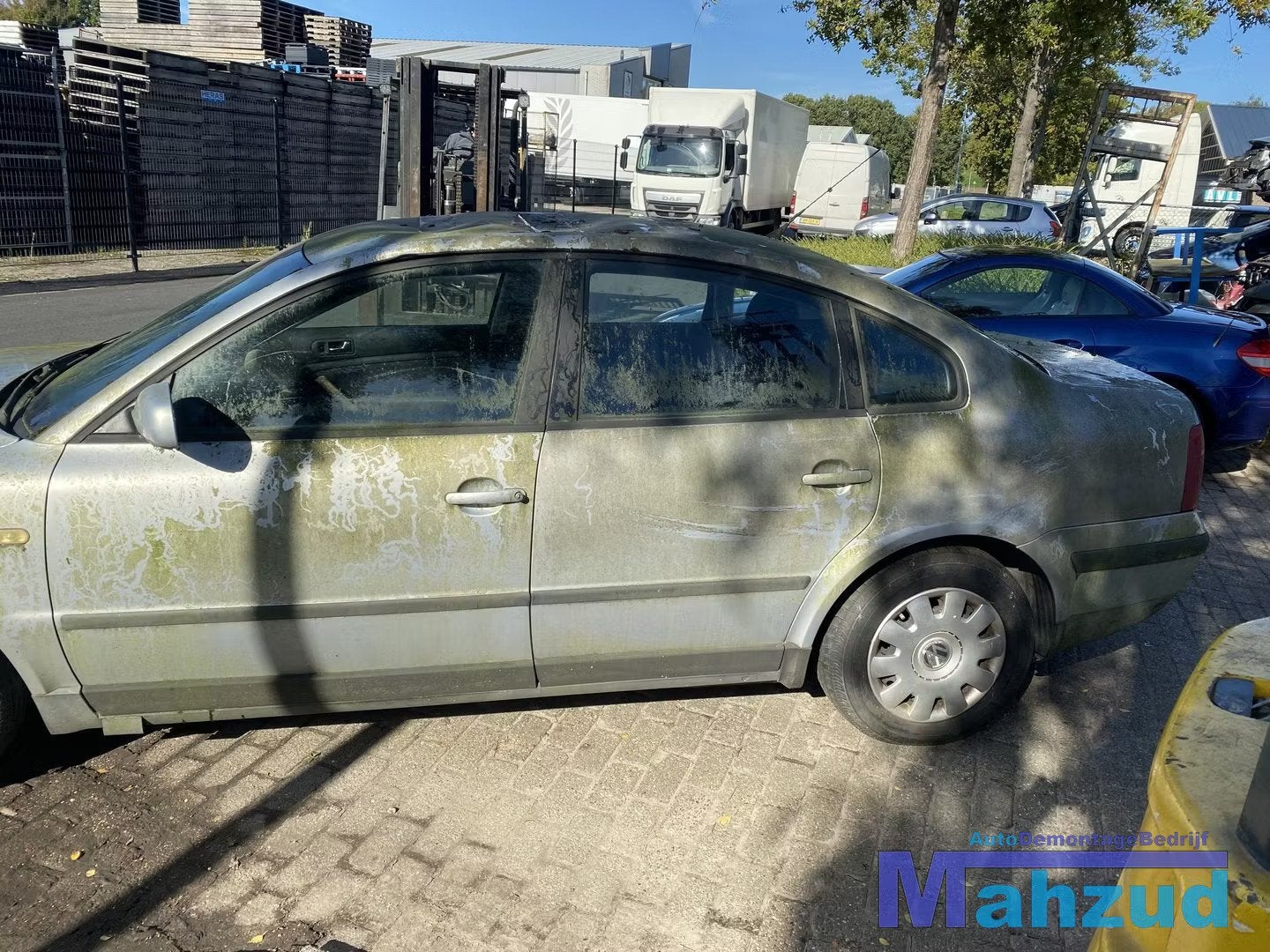 VW PASSAT 3B2 grijs LB7Z deur links achter portier 1996-2001, Gebruikt, Volkswagen AG, Achter, Berliner Ring 2
38440  Wolfsburg, DE