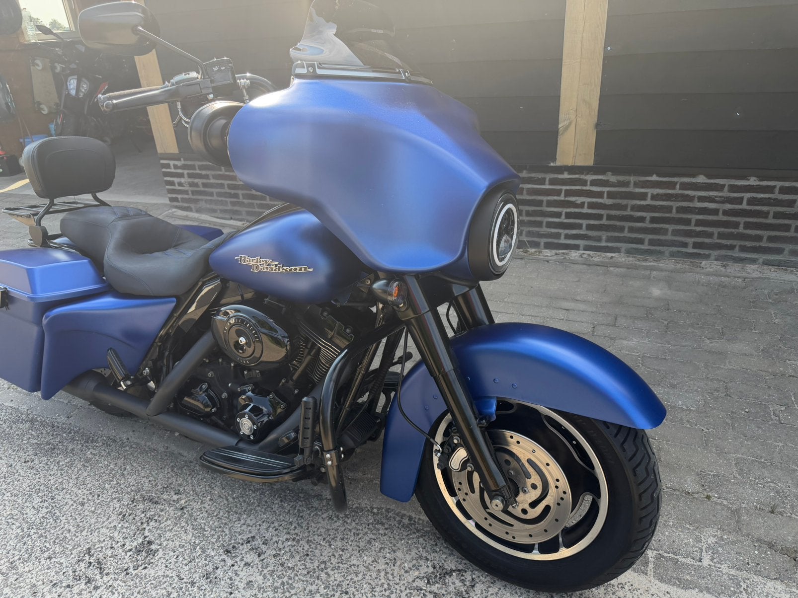 Hele dikke harley streetglide, Motoren, Motoren | Harley-Davidson, 2 cilinders, Occasion, 1600 cc, LED Verlichting