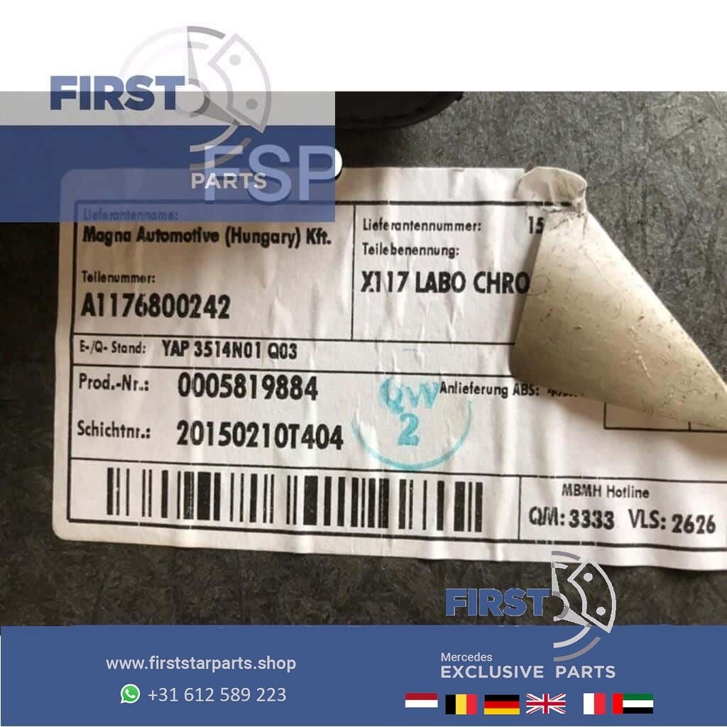 Kofferbakmat Mercedes A B C CLA GLA Klasse zwarte kofferbak, Gebruikt, -, Ophalen of Verzenden, -