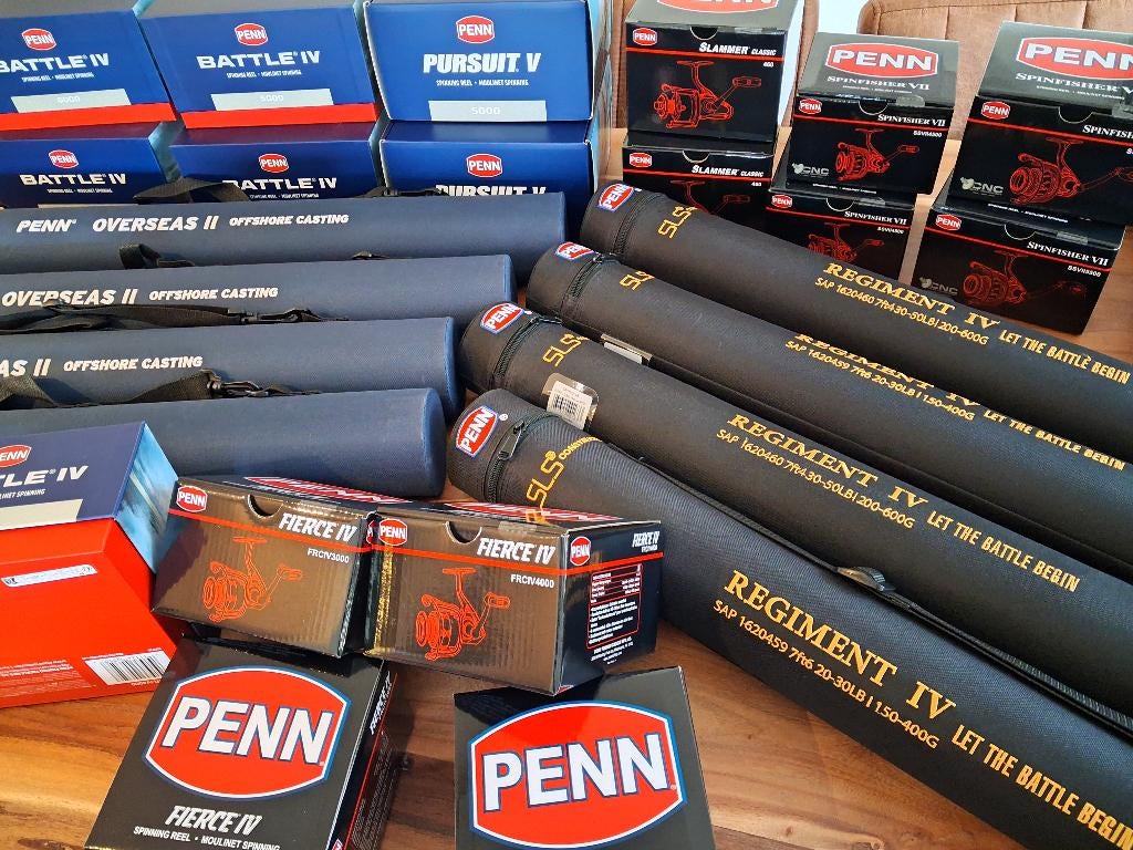 Penn/Savage Gear/Berkley/TDS/Aquantic...Noorwegen Materiaal!, Tinstraat, Overige typen, Nieuw, Ophalen of Verzenden