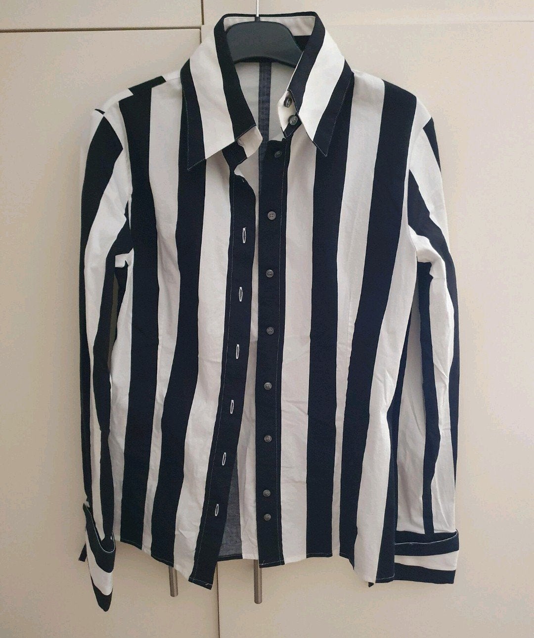 NAN mt 36 of 34 stretch merkblouse 🖤🤍, NAN, Ophalen of Verzenden, Nieuw, Maat 36 (S)