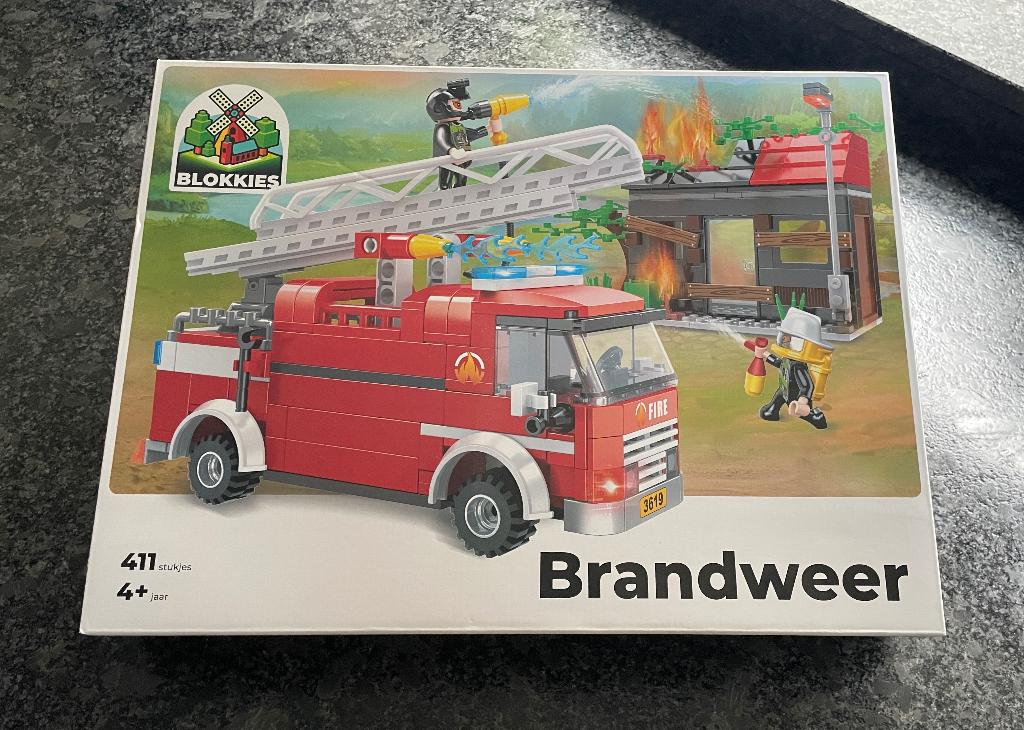 Blokkies - brandweer, Ophalen of Verzenden, Zo goed als nieuw, Overige merken