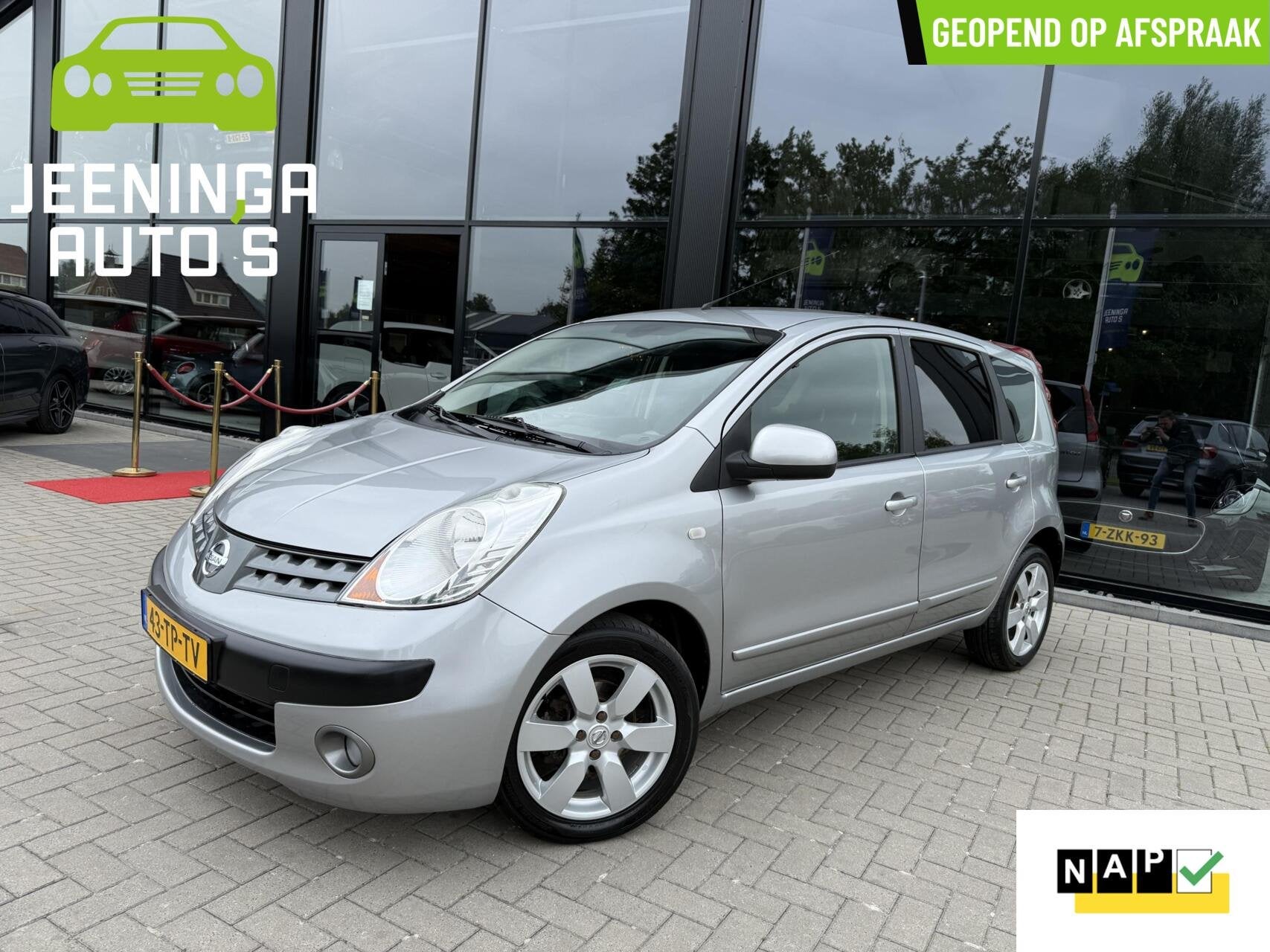 Nissan Note 1.4 First Note|Clima|Trekhaak|NAP, Auto's, Voorwielaandrijving, Stof, 4 cilinders, Origineel Nederlands