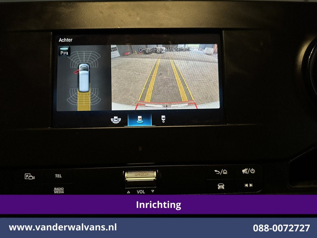 Mercedes-Benz Sprinter 316 CDI 164pk 3500kg Trekhaak L2H2 In, Multifunctioneel stuurwiel, Gebruikt, 4 cilinders, Wit