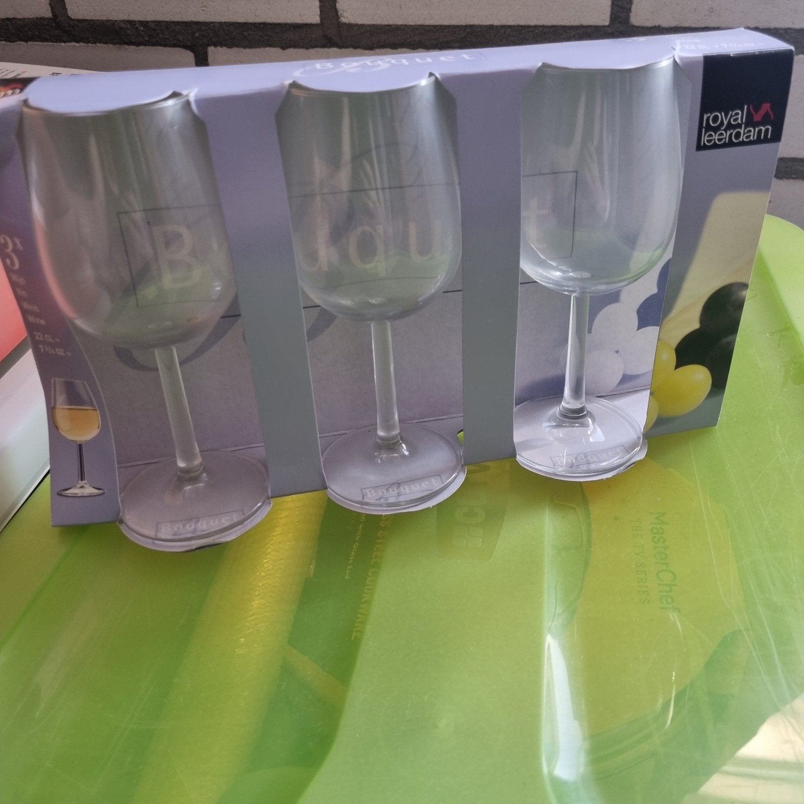 6x Royal Leerdam wijnglazen 22 CL, Ophalen of Verzenden, Nieuw