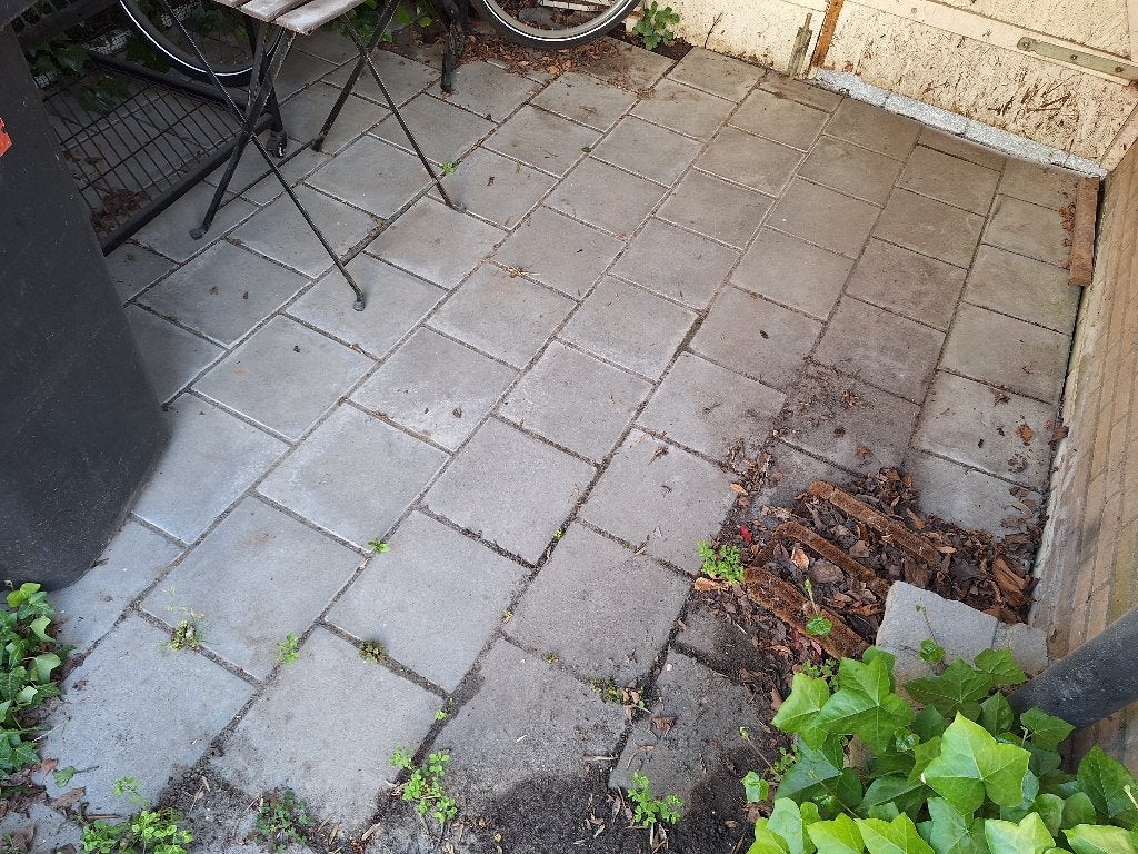 GRATIS AFHALEN: 30x30 betontegels, Tuin en Terras, Ophalen, Gebruikt, 5 tot 10 m², Beton