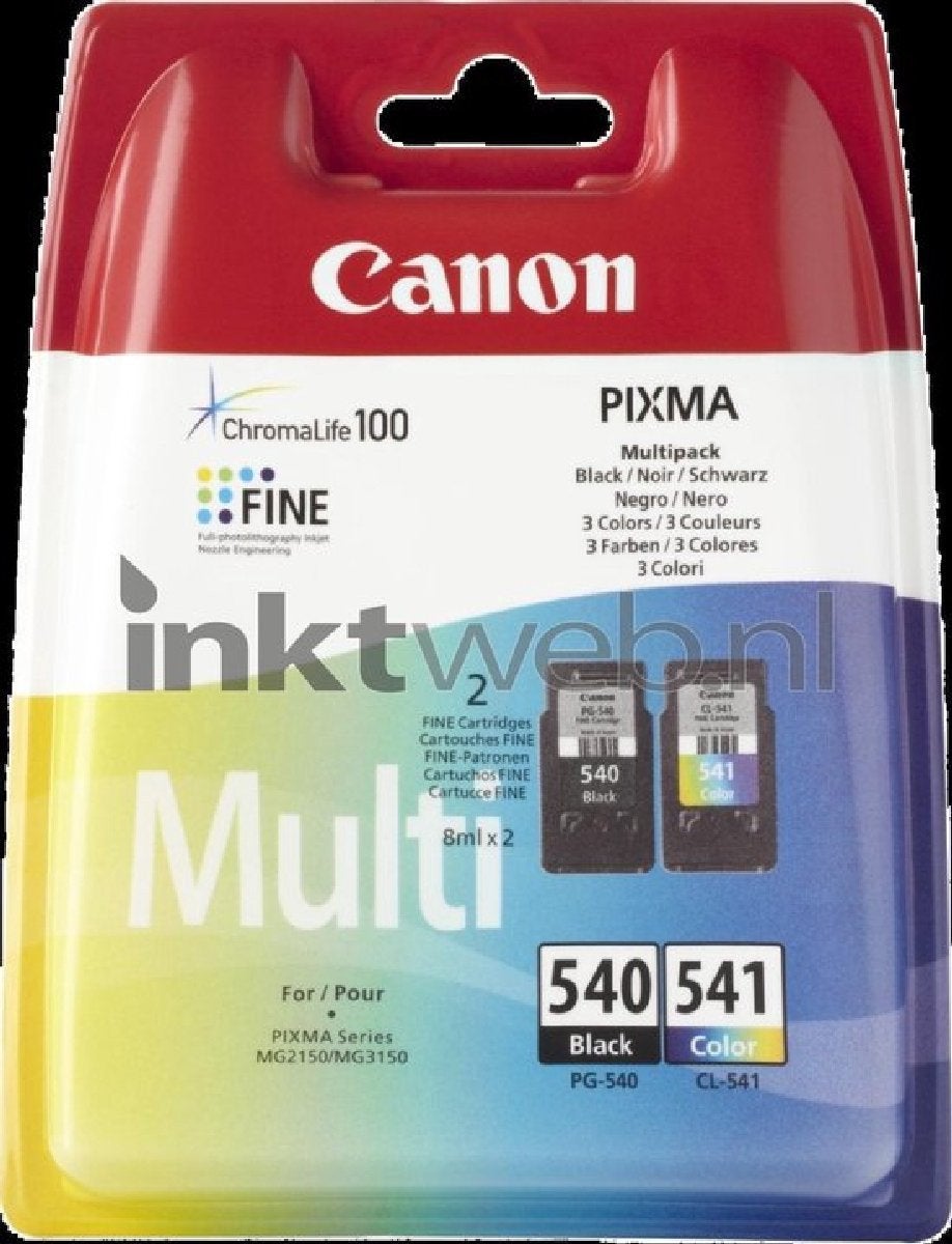 Canon Multipack PG 540 / 541, Computers en Software, Printerbenodigdheden, Ophalen of Verzenden, Nieuw