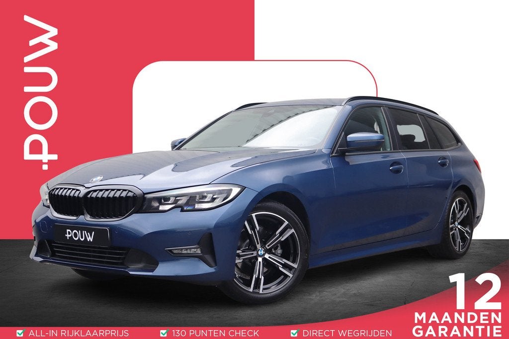 BMW 3-serie Touring 318i 156pk AUT Executive Edition | Sport, Auto's, BMW, Bedrijf, Te koop, 3-Serie, ABS, Airbags, Airconditioning