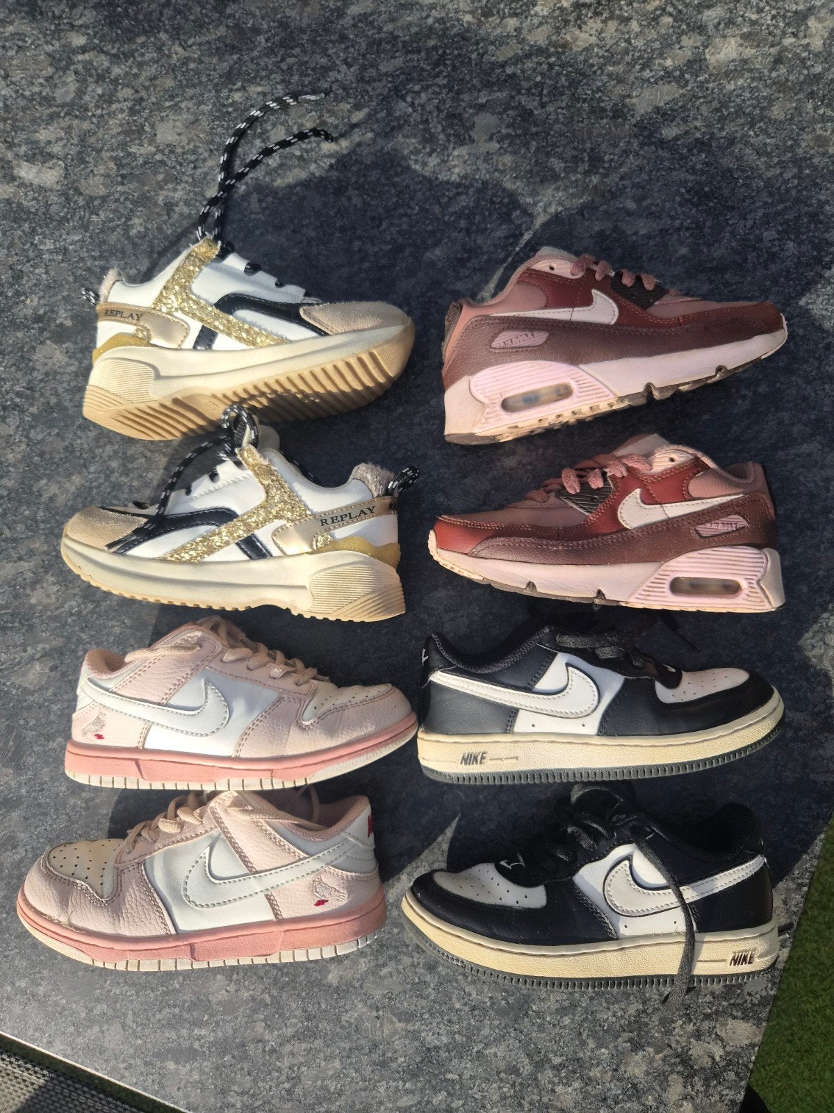 Nike en Replay schoenen maat 30, Ophalen, Gebruikt, Meisje, Schoenen