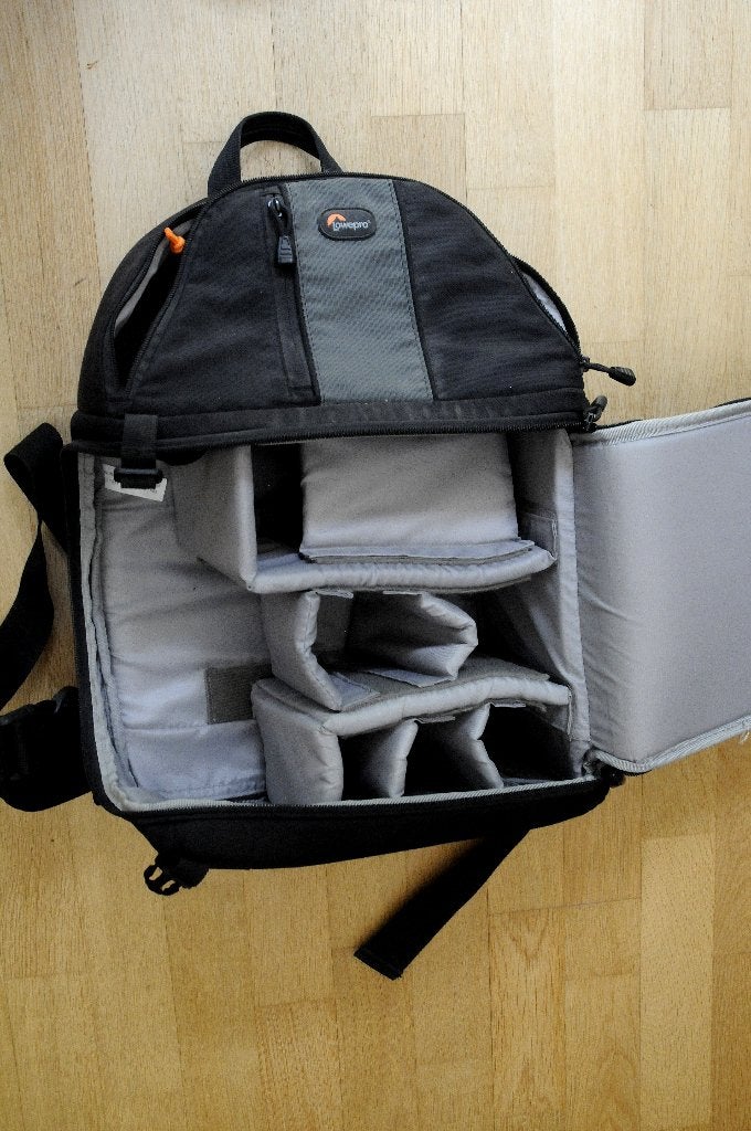 Lowepro SlingShot 302 AW, Ophalen of Verzenden, Zo goed als nieuw, Rugtas, Lowepro