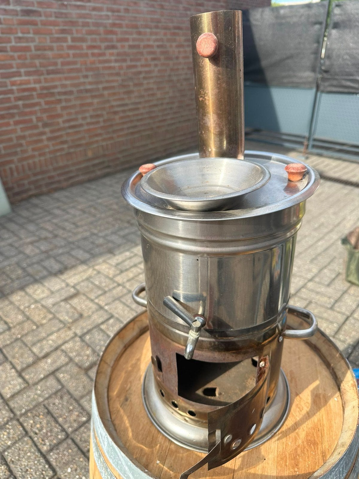Theeketel op Houtvuur, Ophalen of Verzenden
