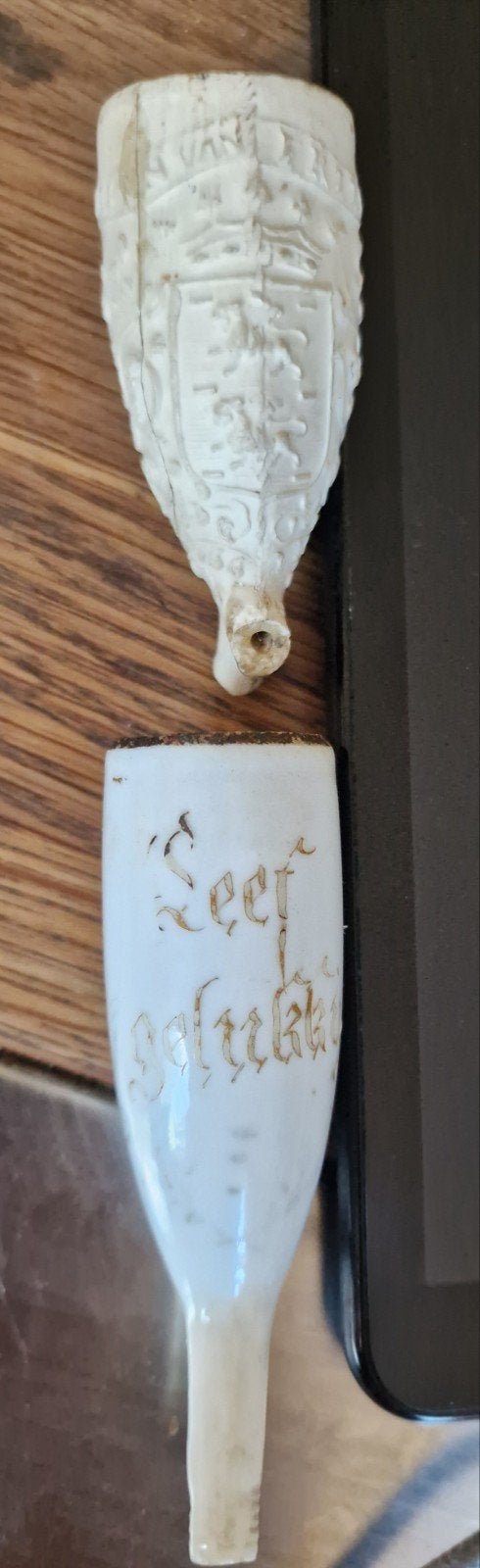 2 pijpenkoppen bodemvondt, Ophalen of Verzenden