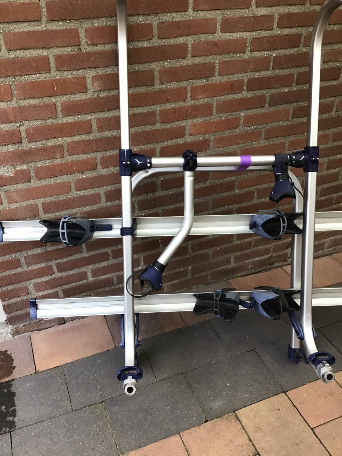 Thule fietsendrager voor 2 elektrische fietsen, Caravans en Kamperen, Camper-accessoires, Ophalen, Zo goed als nieuw