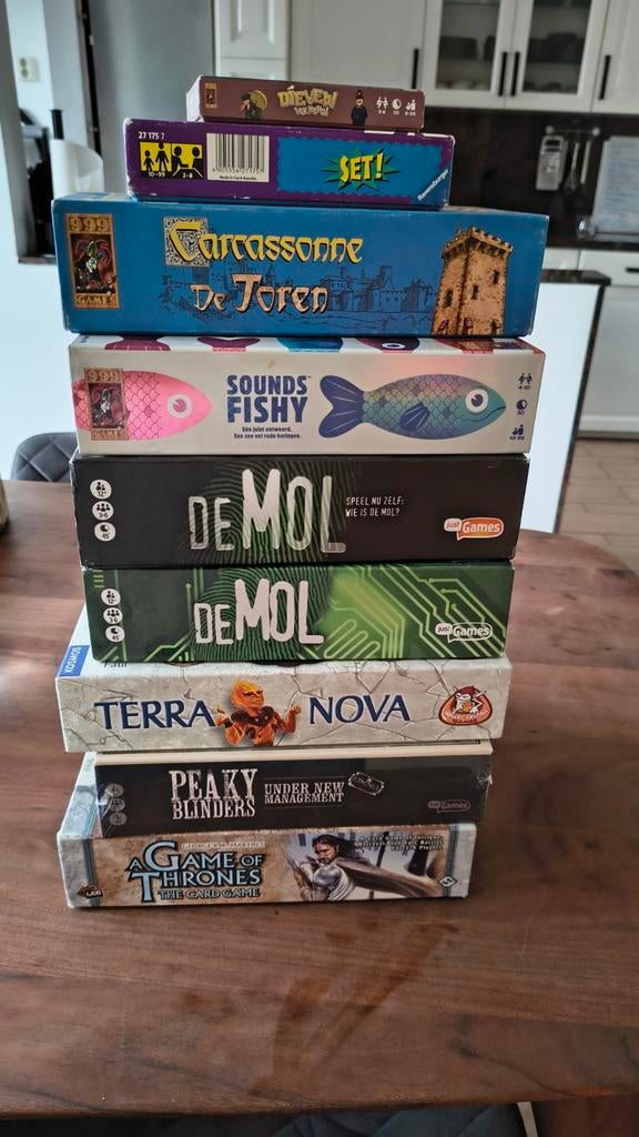 Diverse Bordspellen, verkrijgbaar samen of per stuk, Vijf spelers of meer, Ophalen of Verzenden, Gebruikt, Diverse