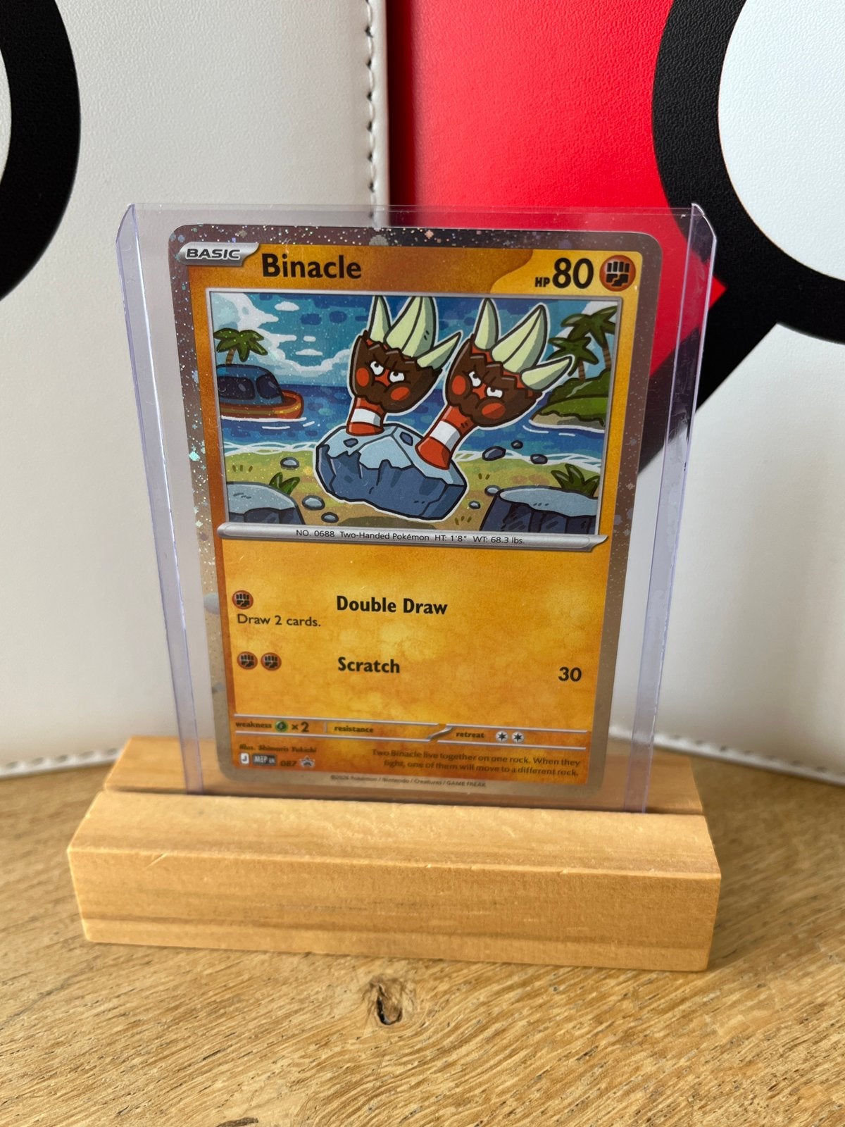 Pokemon promo kaart Binacle 087, Ophalen, Nieuw, Losse kaart