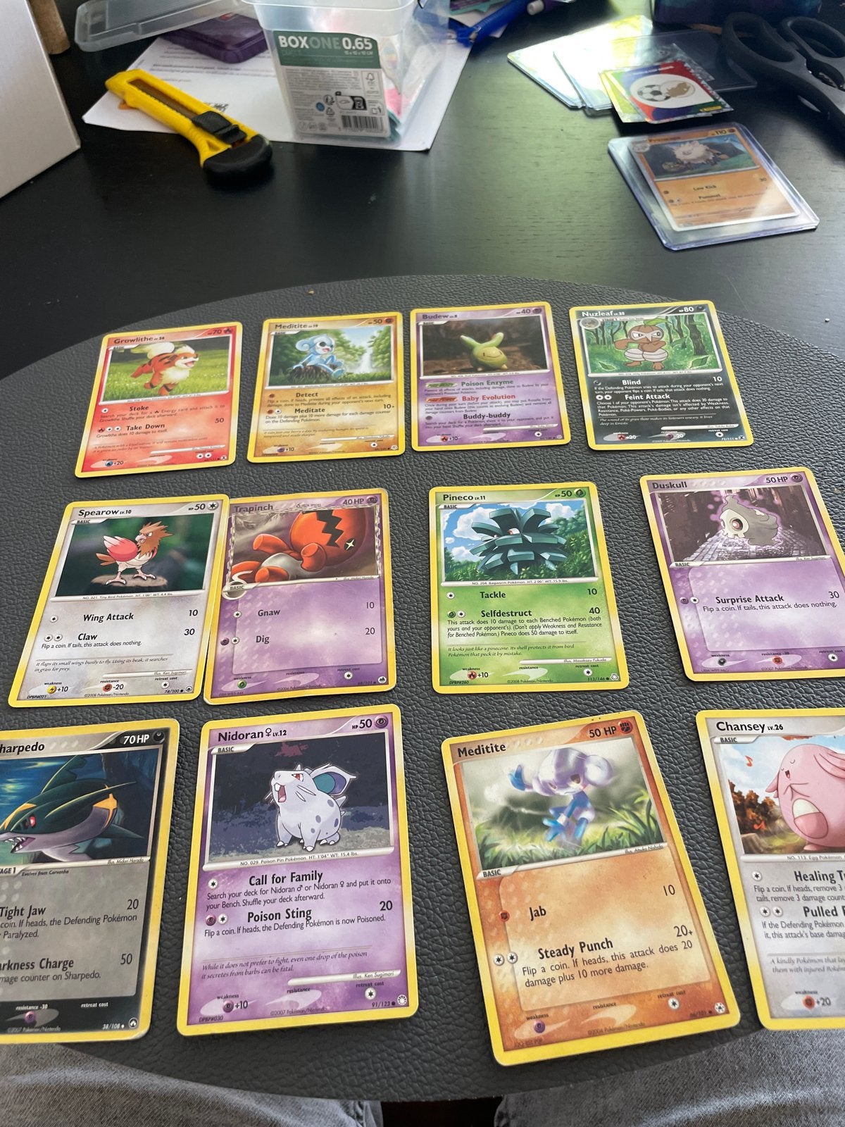 Diverse Pokémon kaarten - 12 stuks, Ophalen of Verzenden, Gebruikt, Meerdere kaarten