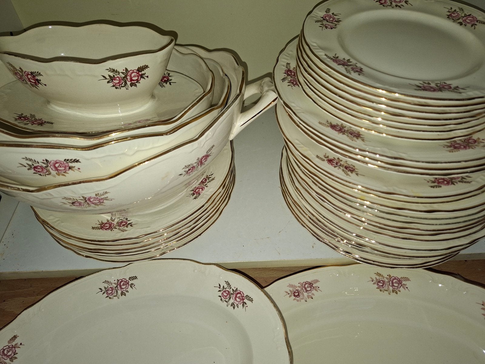 Eetservies Villeroy & Boch Belgium aardewerk 12 persoons, Ophalen of Verzenden
