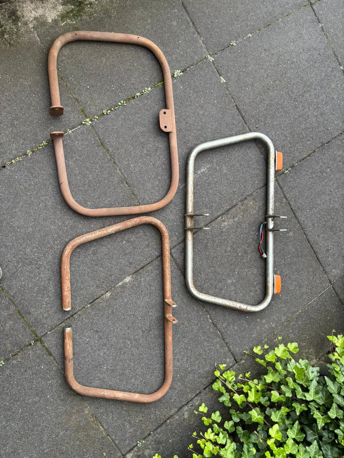 Valbeugels 3 verschillende AJS Matchless Norton BSA Triumph, Ophalen of Verzenden, Gebruikt