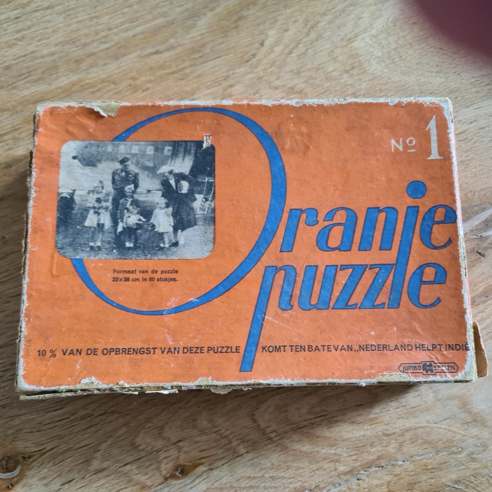 oude oranjepuzzel, Verzamelen, Ophalen, Gebruikt, Kaart, Foto of Prent