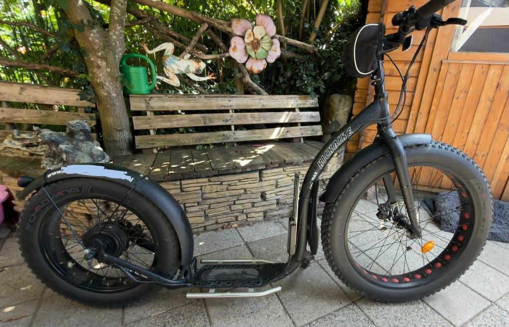 Kickbike fatmax elektrisch, Fietsen en Brommers, Steps, Ophalen, Zo goed als nieuw, Kickbike