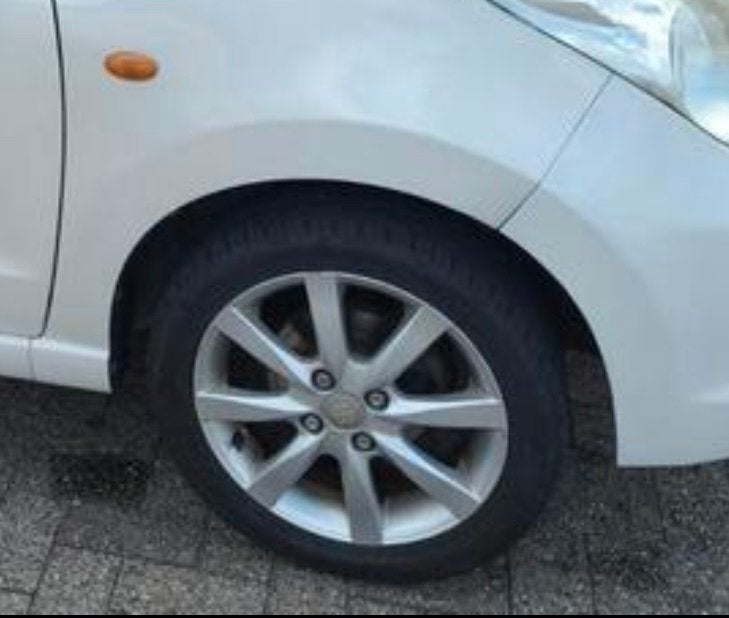 Gezocht: 4 stuks 15 inch velgen 4x100 voor Suzuki Alto 2010, Ophalen, Gebruikt