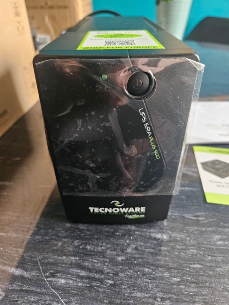 Tecnoware UPS ERA PLUS 900 Noodstroomvoeding, Ophalen, Nieuw