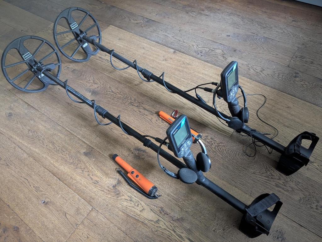Zoeken met metaaldetector - iets verloren? - weiland - akker, Overige merken, Ophalen of Verzenden, Zo goed als nieuw, 30 cm of minder